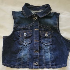 Womens Denim Vest